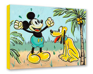 Mickey Mouse Art Mickey Mouse Art Pals in Paradise (SN)